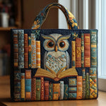 Handmade Owl Bag Among Antique Books – tote bag | Atelier Tan Singapore