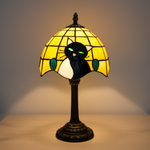 Royal Baroque Table Lamp with Black Cat – table lamp | Atelier Tan Singapore