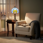 Vintage Baroque Table Lamp with Cat for Headboard – table lamp | Atelier Tan Singapore