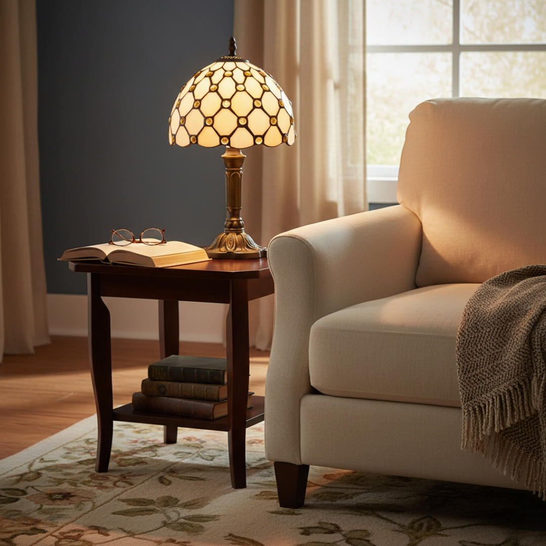 Luxurious Vintage Baroque Table Lamp – table lamp | Atelier Tan Singapore