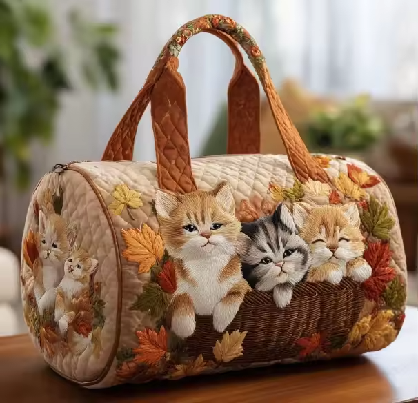 Doris | Soft Handmade Travel Bag – beach bag | Atelier Tan Singapore