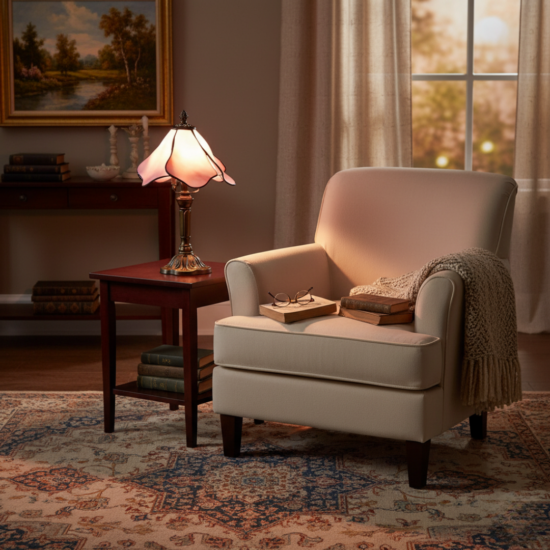 Artistic LED Table Lamp Inspired by Baroque – table lamp | Atelier Tan Singapore
