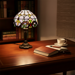 Retro Table Lamp in Colored Glass – table lamp | Atelier Tan Singapore