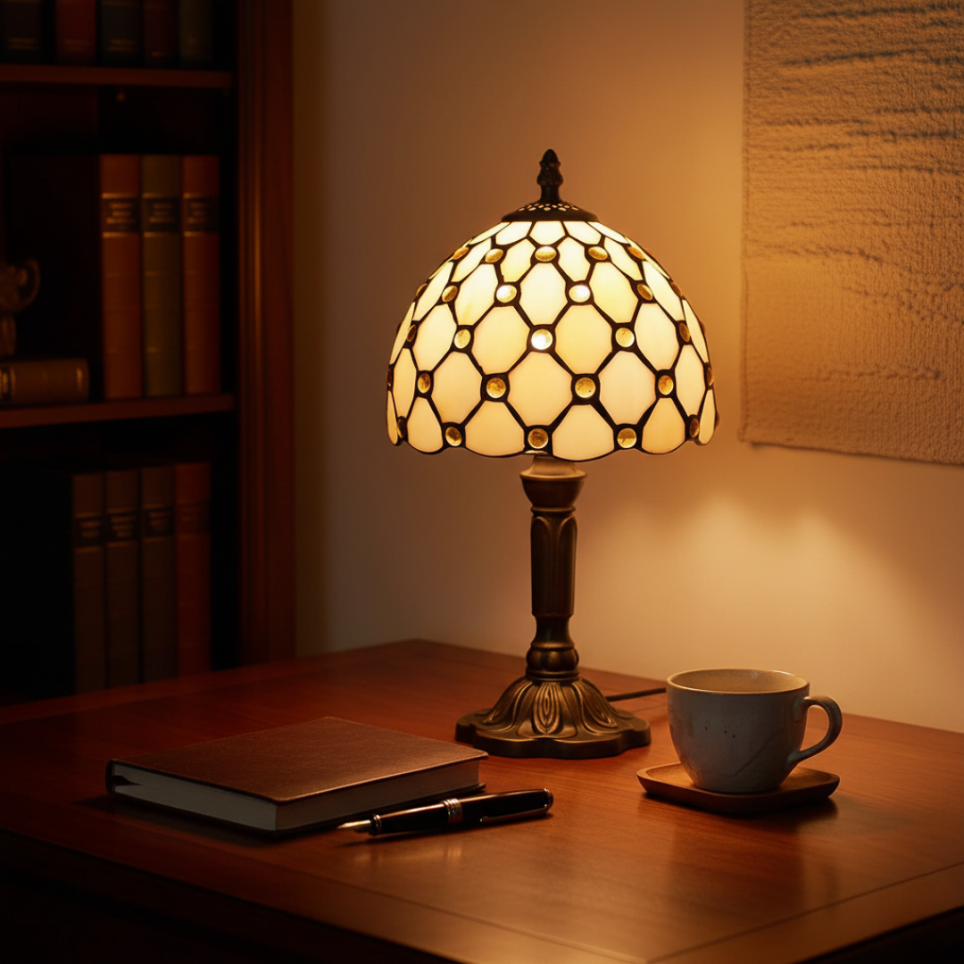 Luxurious Vintage Baroque Table Lamp – table lamp | Atelier Tan Singapore