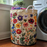 Bloom Bright Handmade Laundry Basket – laundry basket | Atelier Tan Singapore