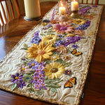 Quilted Table Runner - Garden in Flowers – table runner | Atelier Tan Singapore