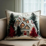 Padded Cushion Cover - Frosty Night – cushion cover | Atelier Tan Singapore