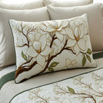 Padded Pillowcase - Magnolia Flower – cushion cover | Atelier Tan Singapore