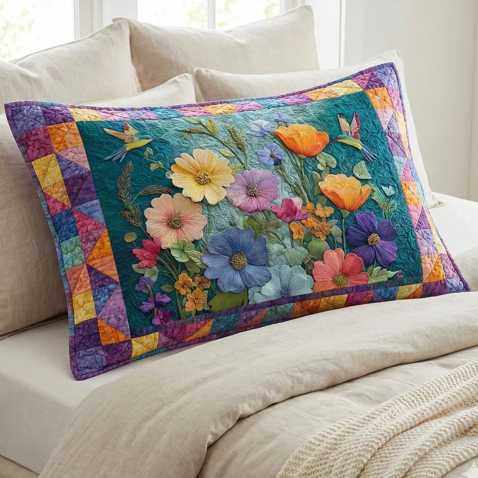 Padded Cushion Cover - Soft Petal Dream – cushion cover | Atelier Tan Singapore