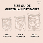 Handmade Laundry Basket | Spring Meadow – laundry basket | Atelier Tan Singapore